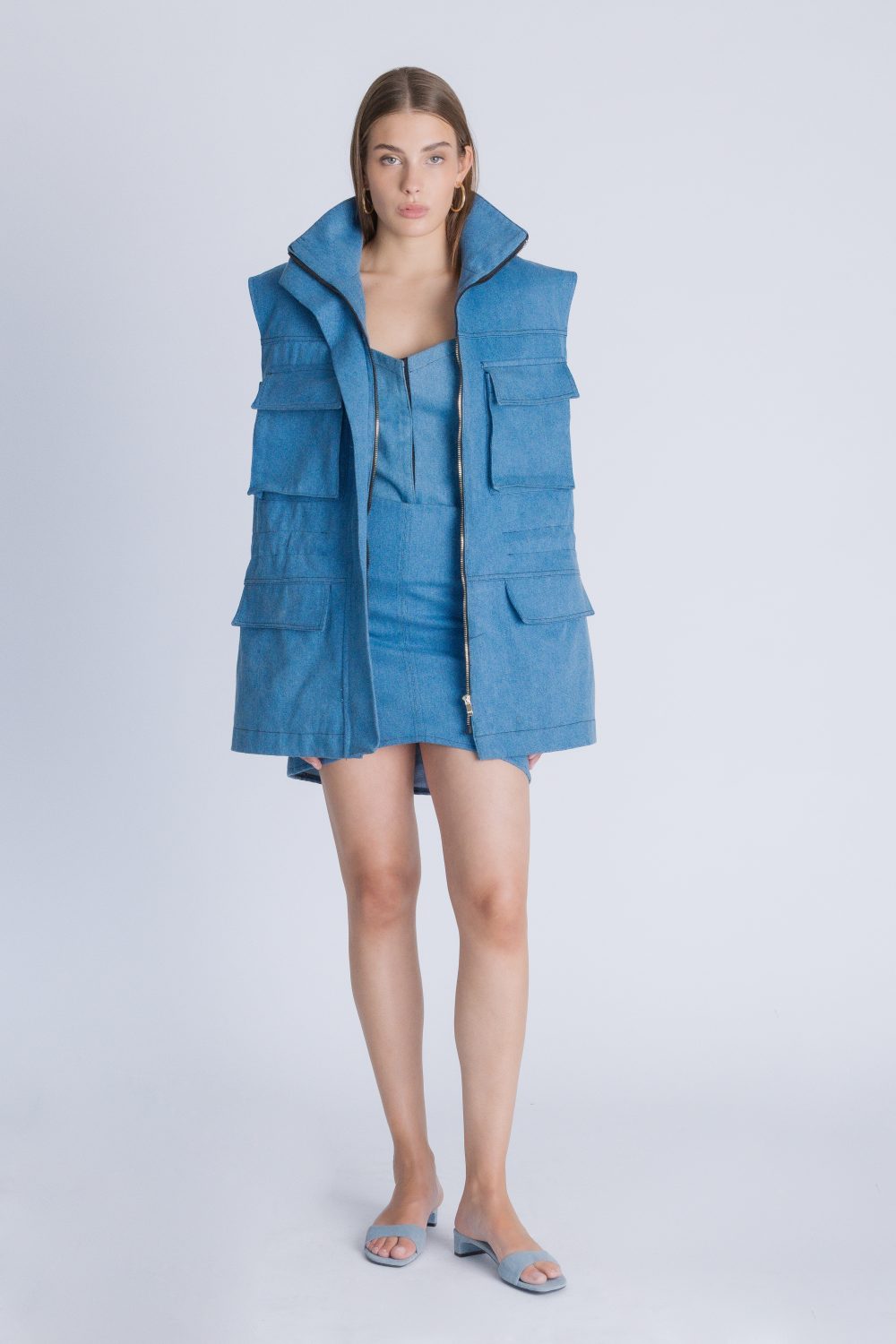 Navy blue jacket